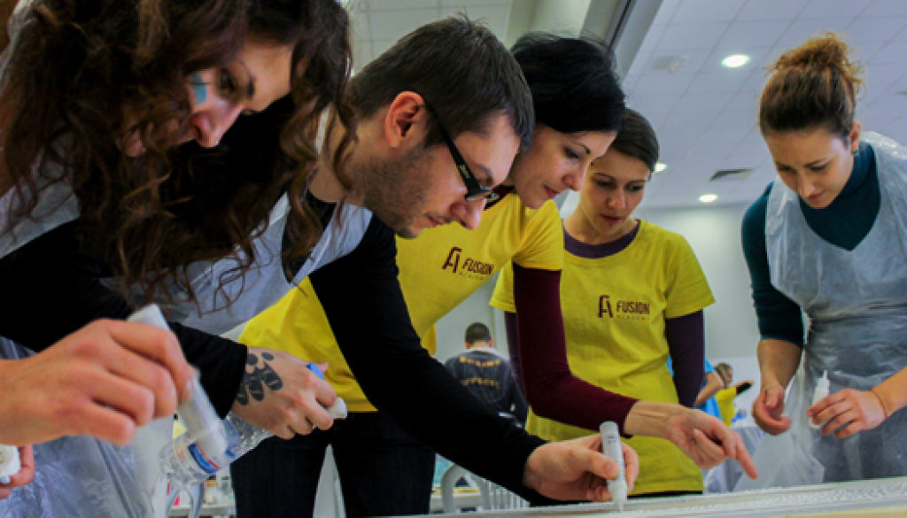 video art teambuilding