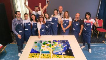 OMV Teambuilding Рисуване на стъкло (54)